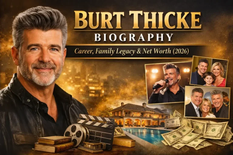 Burt Thicke Biography Career, Family Legacy & Net Worth (2026) Generate Image For This Post Title