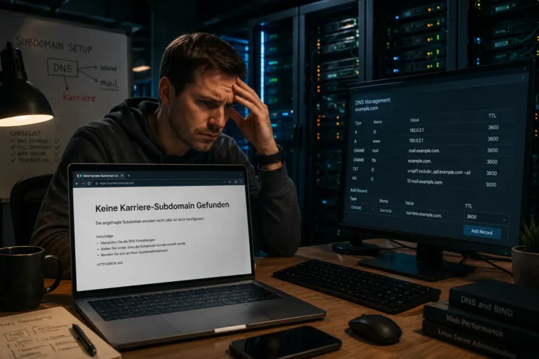 How to Fix “Keine Karriere-Subdomain Gefunden” Complete Troubleshooting Guide (2026)
